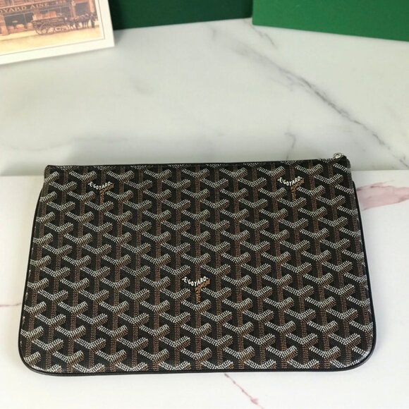 Goyard Saint-Sulpice Card Wallet – Hand-Painted Goyardine Canvas - Picture 6 of 9